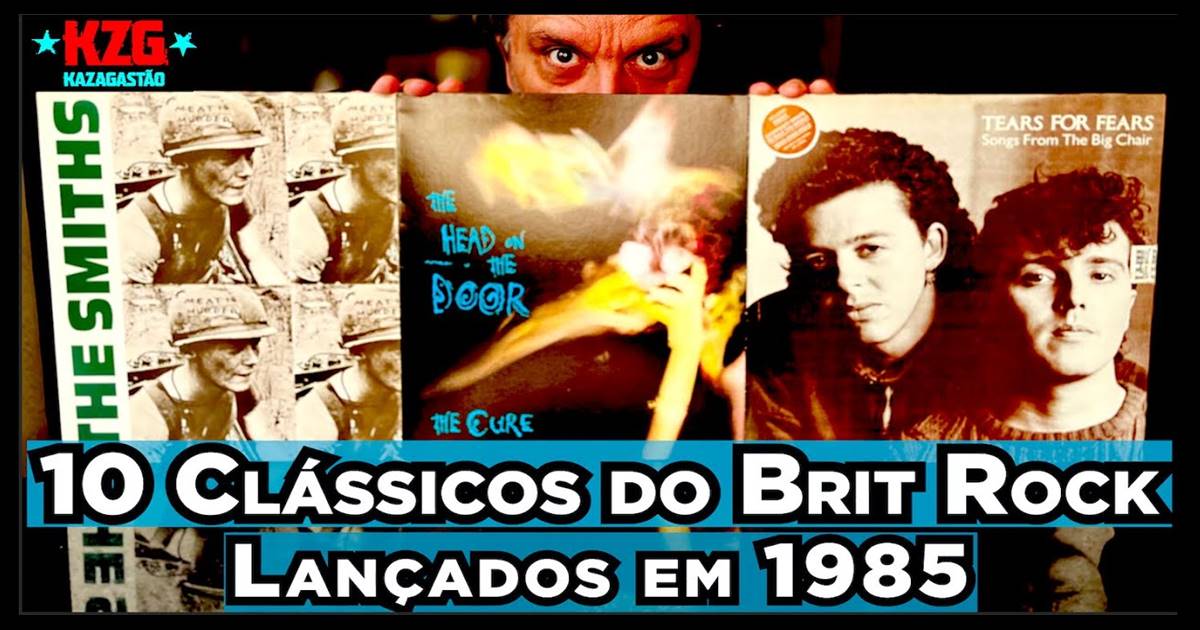 10 discos fantásticos do Rock Britânico que comemoram 40 anos em 2025, por Gastão Moreira.