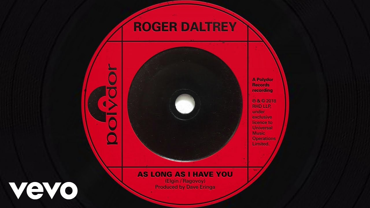 Nova Música = “Roger Daltrey – As Long As I Have You”
