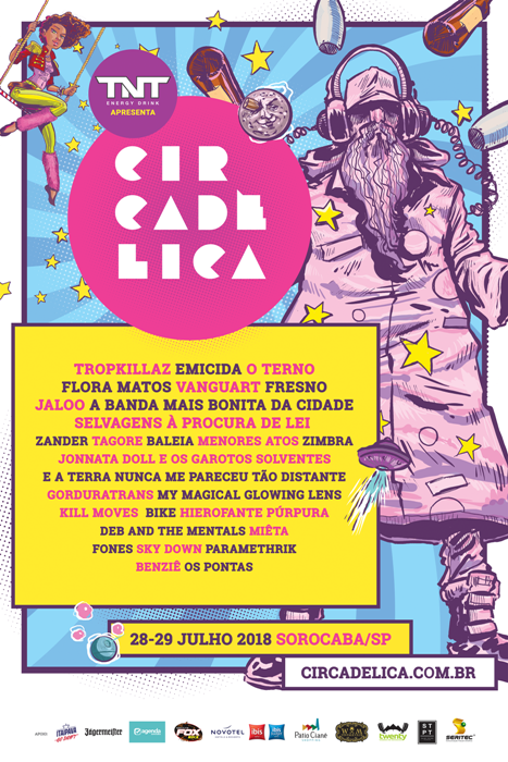 Circadélica 2018 Line Up