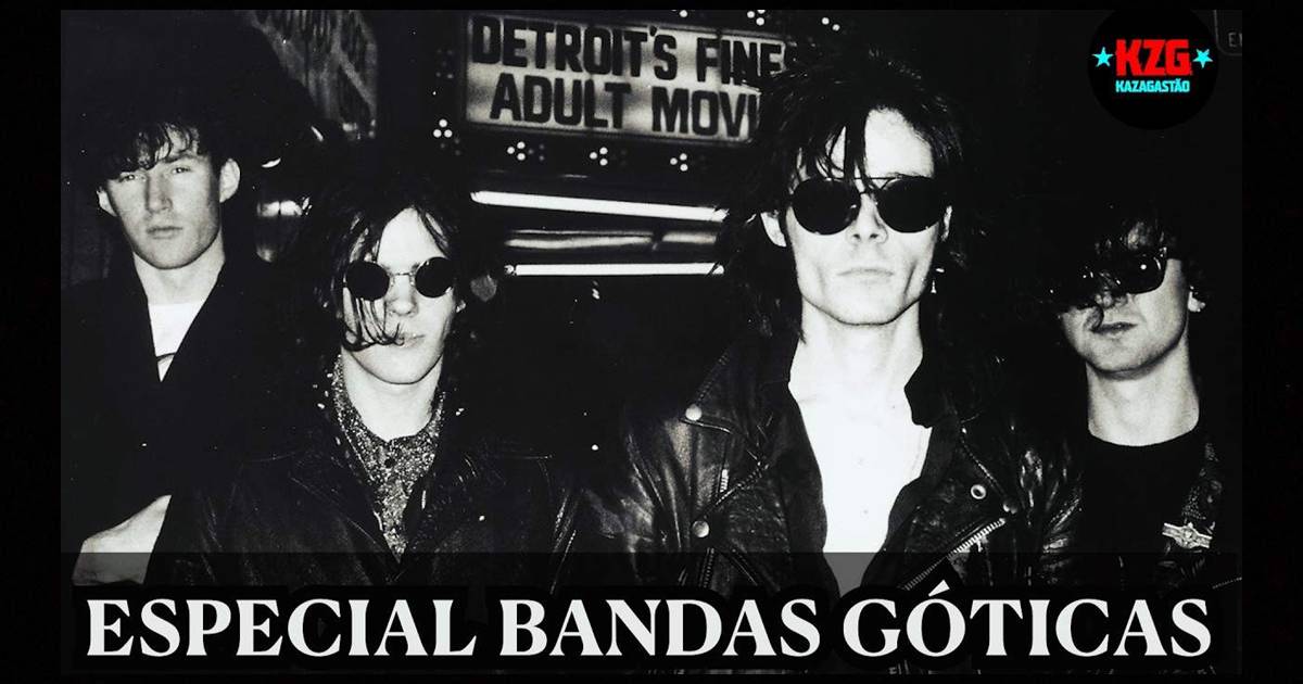 As melhores bandas góticas: a desesperança em forma de música, por Gastão Moreira.