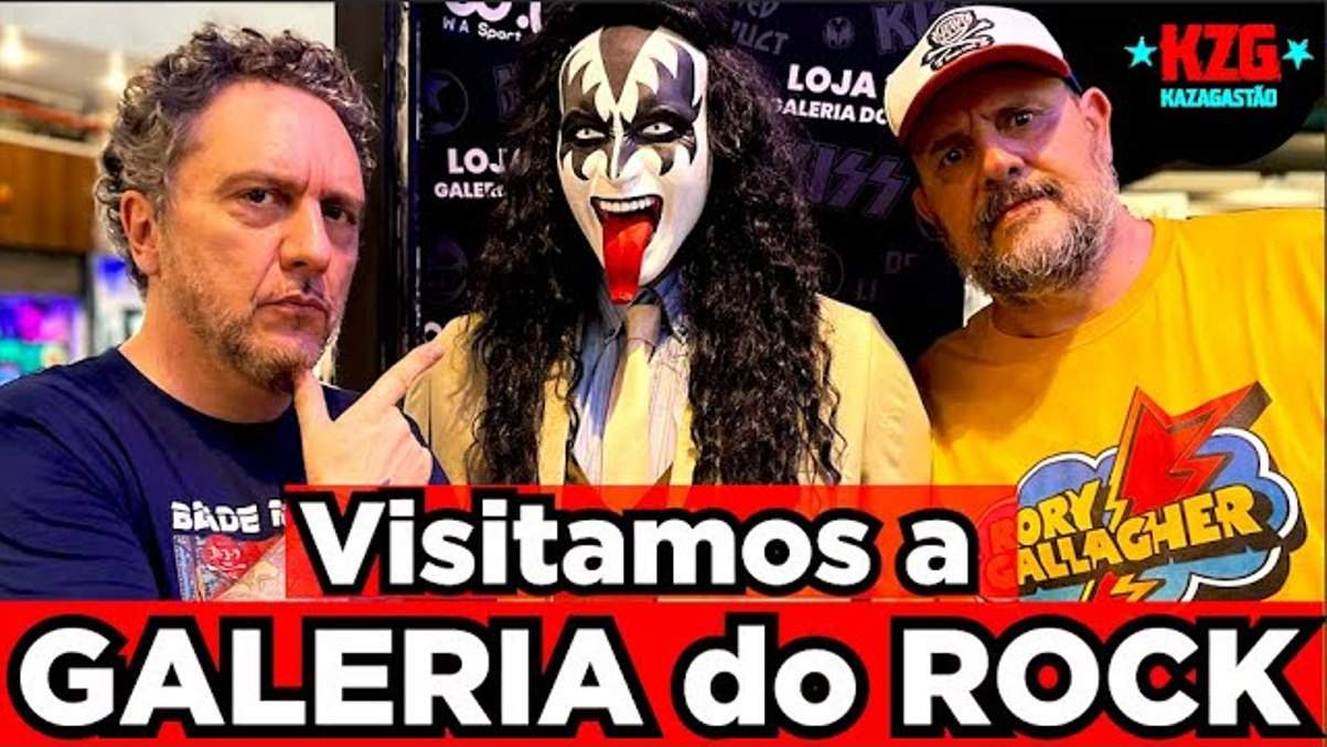 Gastão Moreira visita a Galeria do Rock em São Paulo. Como ela está em 2025?