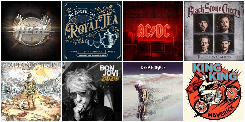 Lista de álbuns – Lançamentos do Rock 2020