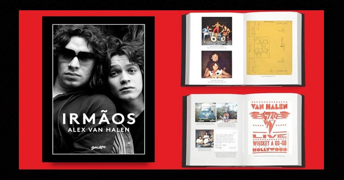 Livro: “Irmãos: A história de Eddie e Alex Van Halen”