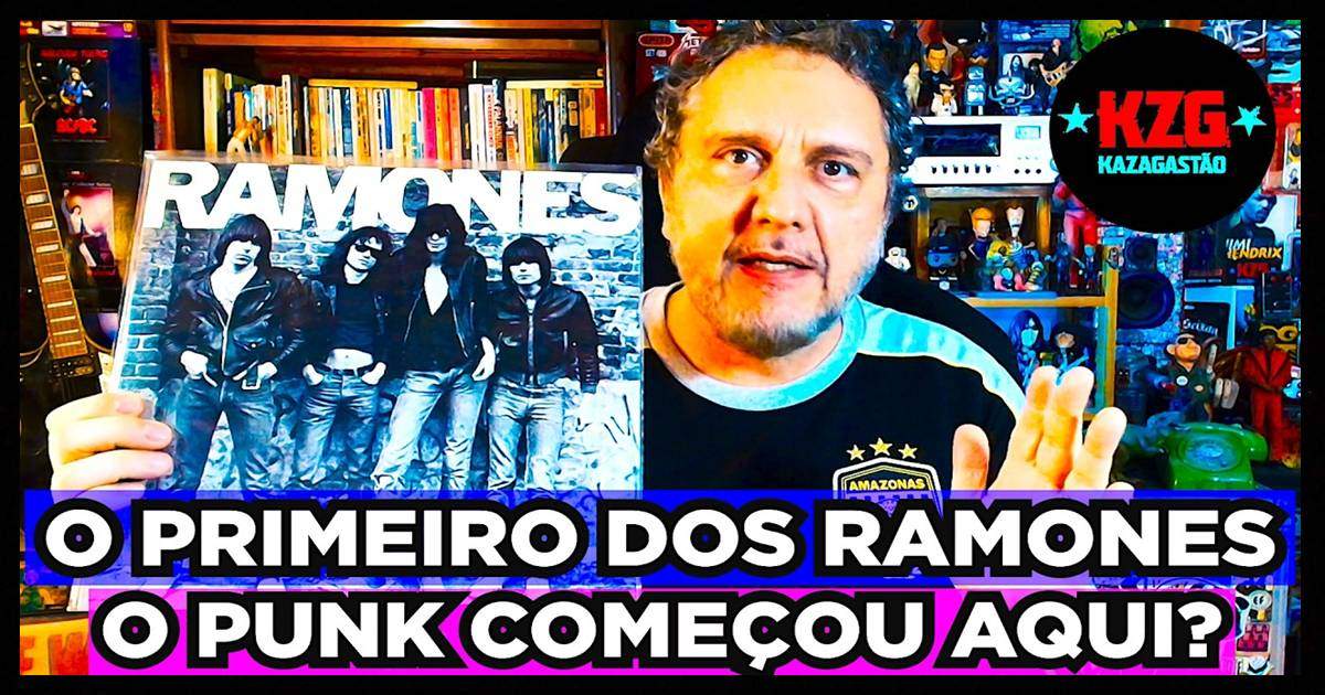 RAMONES – O primeiro disco dos Ramones completa 50 anos, por Gastão Moreira.