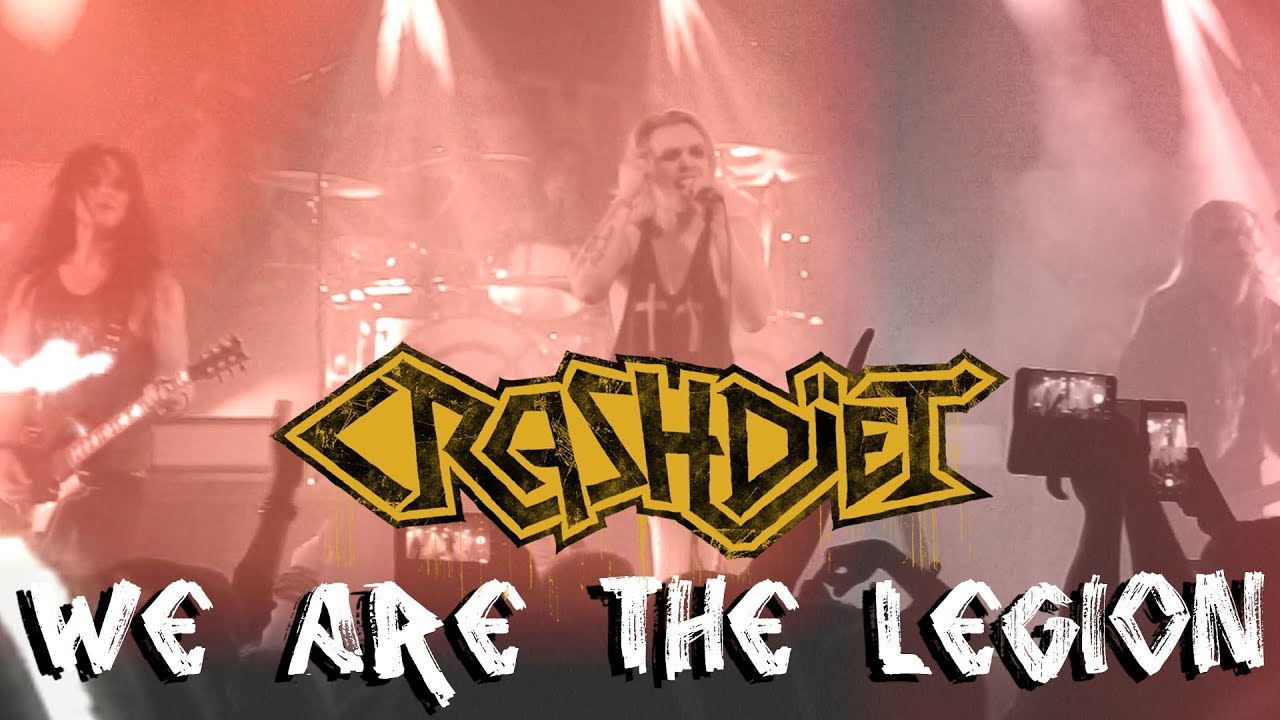 Novo Clip = “Crashdïet – We are the legion”