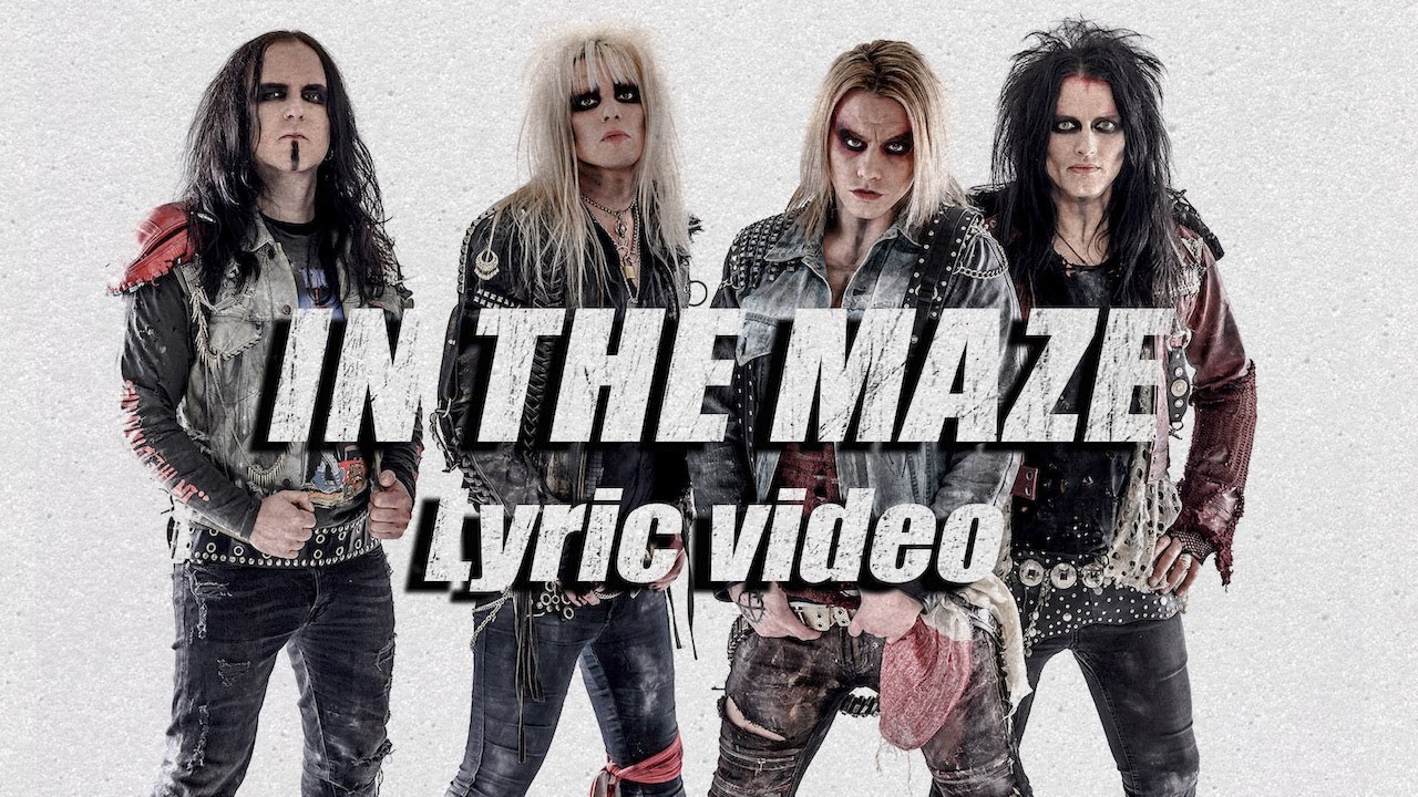 Novo Lyric Video = “Crashdïet – In The Maze”